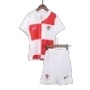 Kid's Croatia Home Jerseys Kit(Jersey+Shorts) Euro 2024 - acejersey