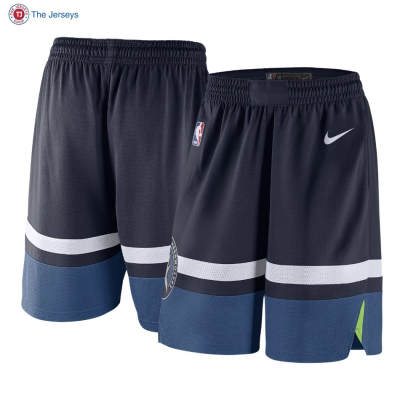 Men's Minnesota Timberwolves Swingman Basketball Shorts - Icon Edition - acejersey