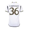 Real Madrid CAMPEONES #36 Home Soccer Jersey 2023/24 - Player Version - acejersey