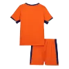 Kid's Netherlands Home Jerseys Kit(Jersey+Shorts) Euro 2024 - acejersey