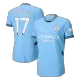 Manchester City DE BRUYNE #17 Home Soccer Jersey 2024/25 - Player Version - acejersey