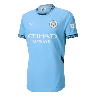 Authentic Manchester City Home Soccer Jersey 2024/25 - acejersey