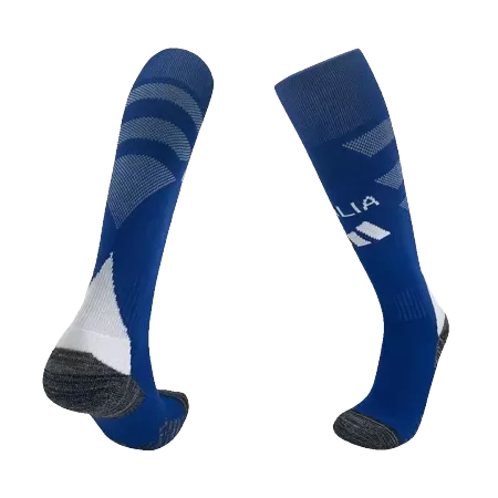 Italy Home Soccer Socks Euro 2024 For Adults - acejersey