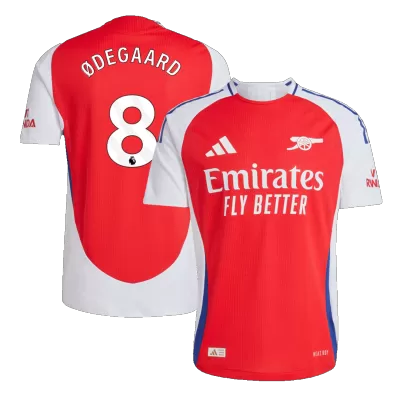 Arsenal ØDEGAARD #8 Home Soccer Jersey 2024/25 - Player Version - acejersey