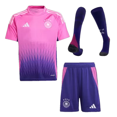 Kid's Germany Away Jersey Full Kit Euro 2024 - acejersey