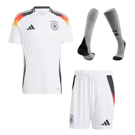 Germany Home Soccer Jersey Kit(Jersey+Shorts+Socks) Euro 2024 - acejersey