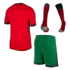 Men's Portugal Home Jersey Full Kit Euro 2024 - acejersey