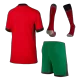 Kid's Portugal Home Jersey Full Kit Euro 2024 - acejersey
