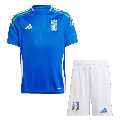 Kid's Italy Home Jerseys Kit(Jersey+Shorts) 2024 - acejersey