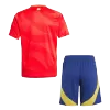 Kid's Spain Home Jerseys Kit(Jersey+Shorts) Euro 2024 - acejersey