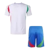 Italy Away Soccer Jersey Kit(Jersey+Shorts) Euro 2024 - acejersey