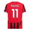 Men's AC Milan PULISIC #11 Home Soccer Jersey 2024/25 - acejersey