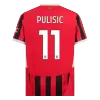 Men's AC Milan PULISIC #11 Home Soccer Jersey 2024/25 - acejersey