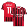 Men's AC Milan PULISIC #11 Home Soccer Jersey 2024/25 - acejersey