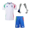 Italy Away Soccer Jersey Kit(Jersey+Shorts+Socks) Euro 2024 - acejersey