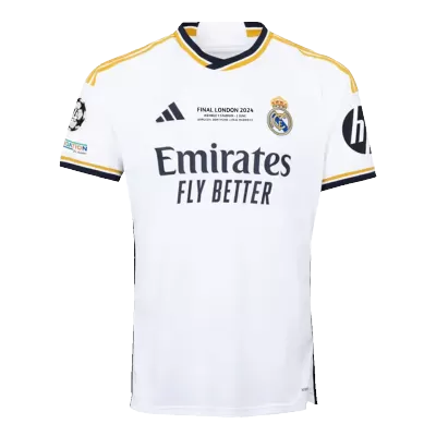 Real Madrid Home Soccer Jersey 2023/24 - UCL FINAL - acejersey