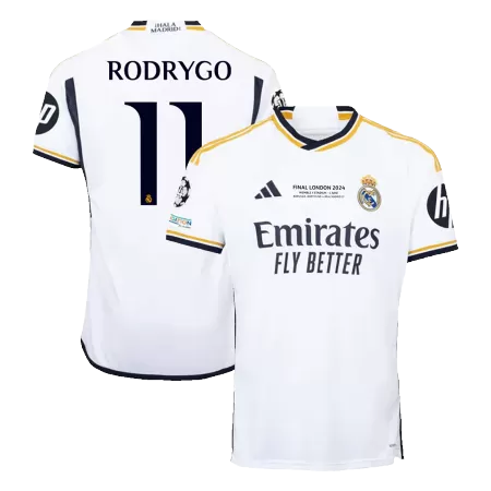 RODRYGO #11 Real Madrid Home Soccer Jersey 2023/24 - UCL FINAL - acejersey