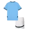 Kid's Manchester City Home Jerseys Kit(Jersey+Shorts) 2024/25 - acejersey