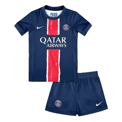 Kid's PSG Home Jerseys Kit(Jersey+Shorts) 2024/25 - acejersey