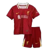 Kid's Liverpool Home Jerseys Kit(Jersey+Shorts) 2024/25 - acejersey