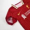 Kid's Liverpool Home Jerseys Kit(Jersey+Shorts) 2024/25 - acejersey