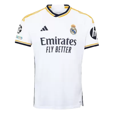 Real Madrid Home Soccer Jersey 2023/24 - UCL - acejersey