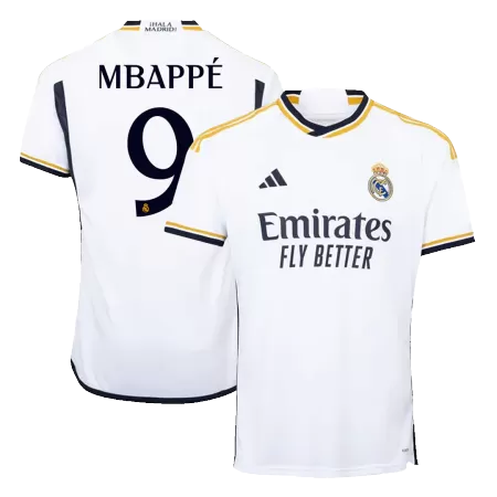 MBAPPÉ #9 Real Madrid Home Soccer Jersey 2023/24 - acejersey