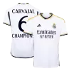 CARVAJAL #6 CHAMPIONS Real Madrid Home Soccer Jersey 2023/24 - acejersey