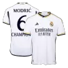 Authentic MODRIĆ #6 CHAMPIONS Real Madrid Home Soccer Jersey 2023/24 - acejersey