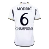 Authentic MODRIĆ #6 CHAMPIONS Real Madrid Home Soccer Jersey 2023/24 - acejersey