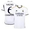 NACHO #6 CHAMPIONS Real Madrid Home Soccer Jersey 2023/24 - acejersey