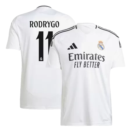 Men's Real Madrid RODRYGO #11 Home Soccer Jersey 2024/25 - acejersey