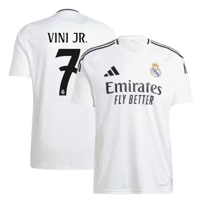 Men's Real Madrid VINI JR. #7 Home Soccer Jersey 2024/25 - acejersey