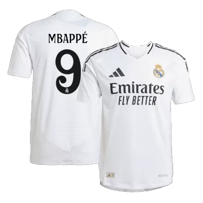 Real Madrid MBAPPÉ #9 Home Soccer Jersey 2024/25 - Player Version - acejersey