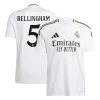 Men's Real Madrid BELLINGHAM #5 Home Soccer Jersey 2024/25 - acejersey