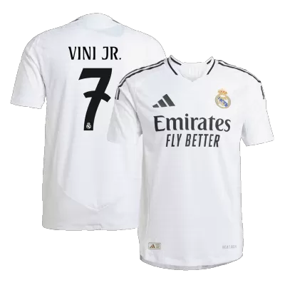 Real Madrid VINI JR. #7 Home Soccer Jersey 2024/25 - Player Version - acejersey