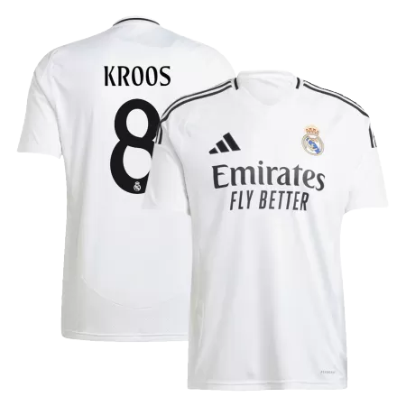 Men's Real Madrid KROOS #8 Home Soccer Jersey 2024/25 - acejersey
