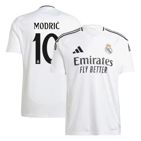 Men's Real Madrid MODRIĆ #10 Home Soccer Jersey 2024/25 - acejersey