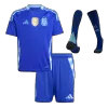 Kid's Argentina Away Jersey Full Kit 2024 - acejersey