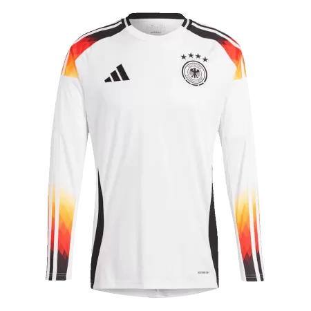 Men's Germany Home Long Sleeve Soccer Jersey 2024 - acejersey