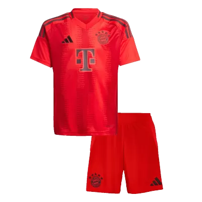 Kid's Bayern Munich Home Jerseys Kit(Jersey+Shorts) 2024/25 - acejersey