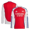 Men's Arsenal Home Long Sleeve Soccer Jersey 2024/25 - acejersey