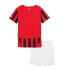 Kid's AC Milan Home Jerseys Kit(Jersey+Shorts) 2024/25 - acejersey