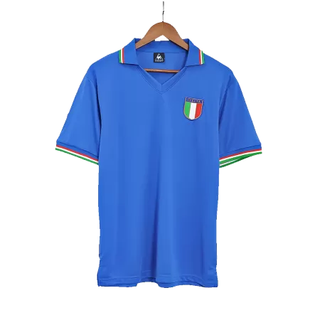 Italy Home Retro Soccer Jersey 1982 - acejersey