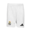 Real Madrid Home Soccer Shorts 2024/25 - acejersey