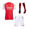 Men's Arsenal Home Jersey Full Kit 2024/25 - acejersey