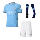 Men's Manchester City Home Jersey Full Kit 2024/25 - acejersey