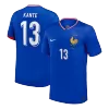 Men's France KANTE #13 Home Soccer Jersey Euro 2024 - acejersey