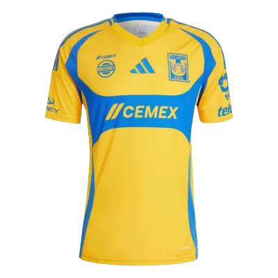 Men's Tigres UANL Home Soccer Jersey 2024/25 - acejersey