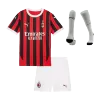 Kid's AC Milan Home Jersey Full Kit 2024/25 - acejersey